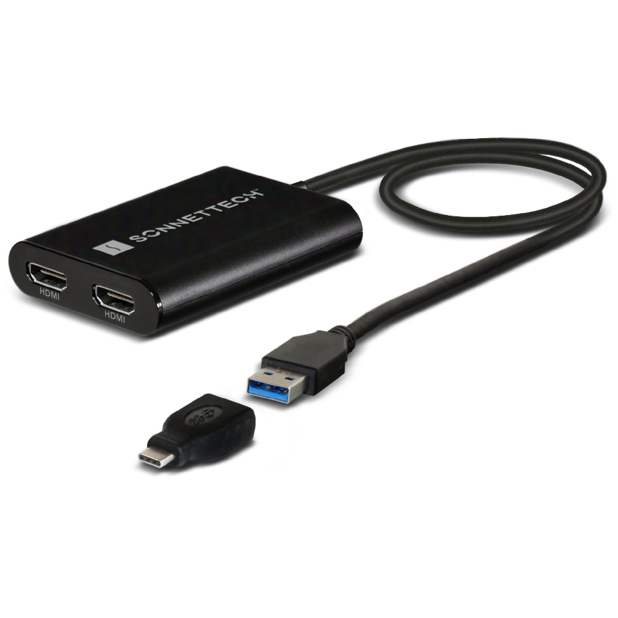 SoNNeT DisplayLink Dual 4K HDMI Adapter for M1 Macs