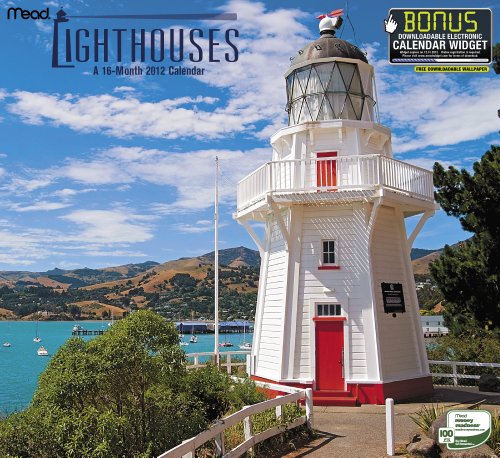 2012 Lighthouses Wall Calendar by 