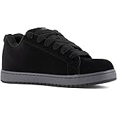 DC Work Men's Court Graffik Work Black and Grey Composite Toe Boots