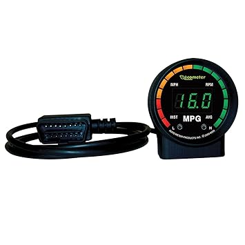 Auto Meter 9105 Eco Meter Fuel Consumption Gauge Amazon In Car Motorbike