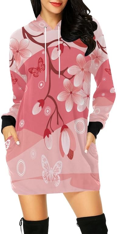 hooded sweatshirt dress amazon