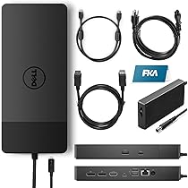Dell Dock S Docking Station Dual Monitor Setup With 130W Power