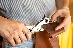 Leather Hole Punch Tool Set Heavy Duty 6 Size