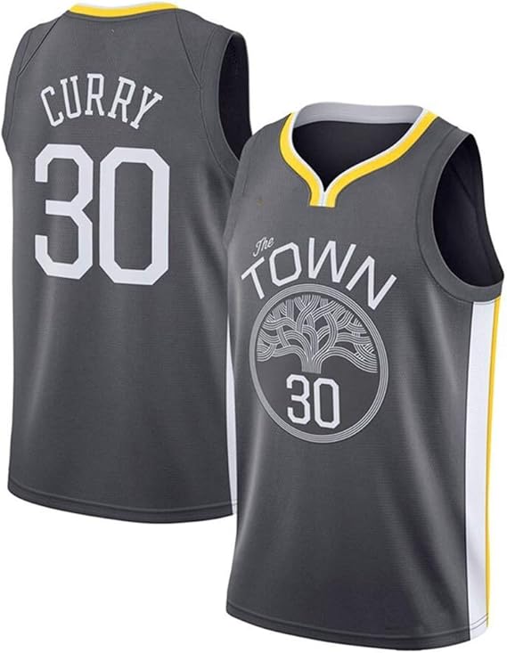 YYFZ Stephen Curry 30 Warriors Camisetas de Baloncesto, Trajes de ...