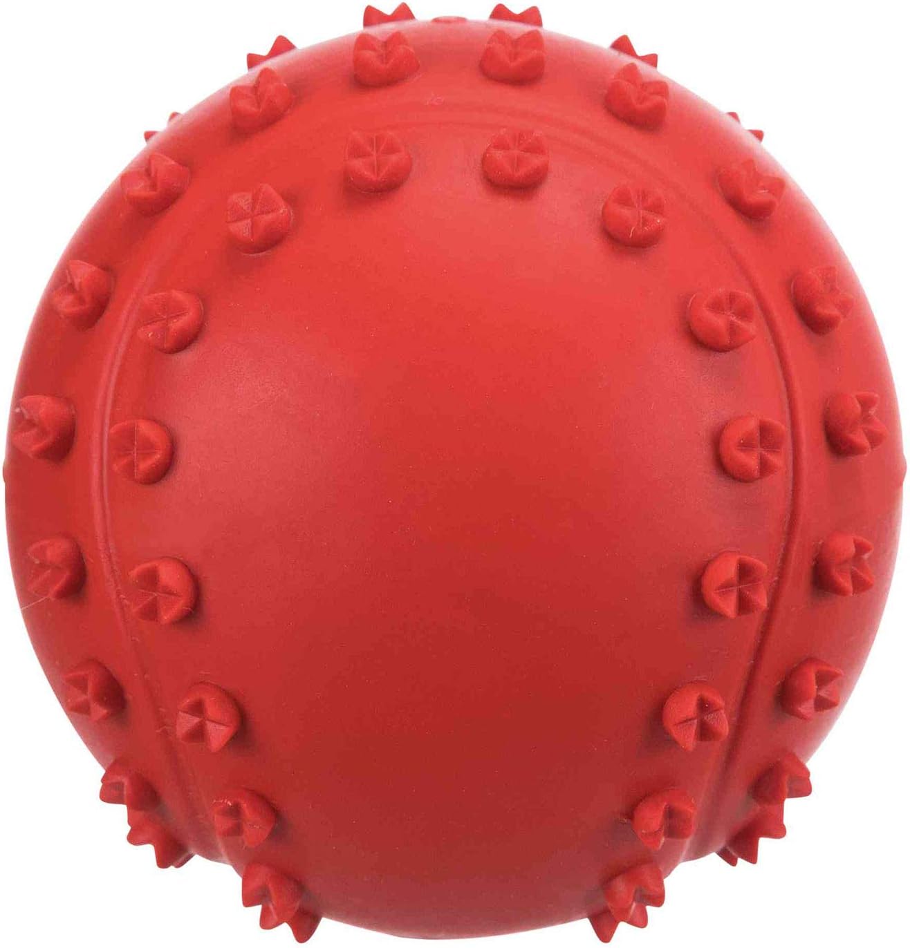 Trixie Toy Peaked Spikes Ball, 6 centimetre, 1 Unit, Yellow/Red/Blue/Green, 6 cm - Image 3