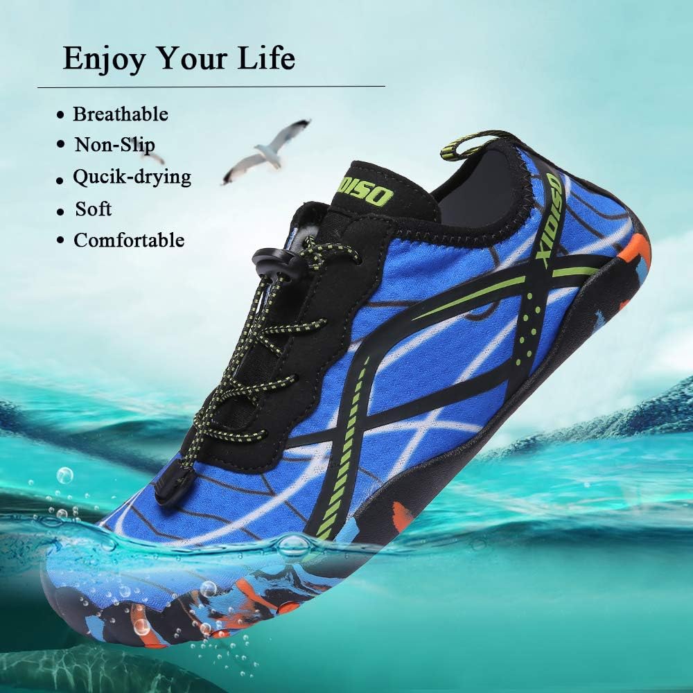 Scarpe Barefoot Unisex Per Acqua E Spiaggia | Antiscivolo, Asciugatura Rapida | Taglie 37-42 EU - Foto 12