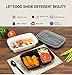Meal Prep Containers[20 Pack]Meal Prep Bowls with Lids Food Containers 2 Compartment Food Prep Containers Bento Box Lunch Box BPA Free ,Reusable, Washable,Freezer Safe Microwave Safe(32oz)