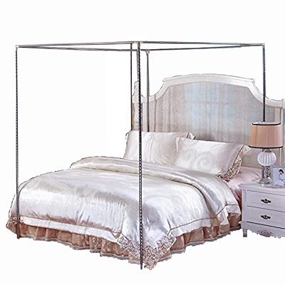 Stainless Steel Canopy Netting Frame for Twin Full Queen King