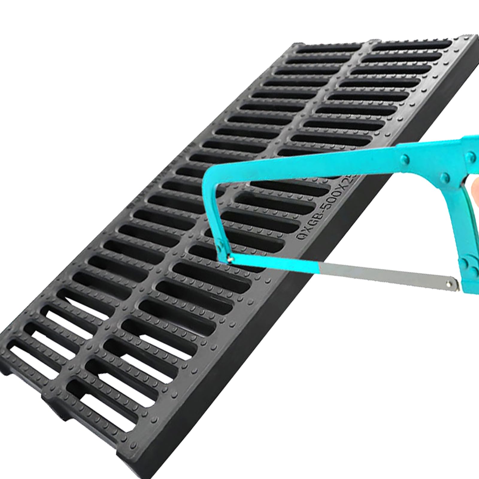 Drain Covers Outdoor, Rectangular Drain Covers, Drain Cover Cut to Size, Drain Covers to Stop Leaves for Patio Lawn Garden (19.7X7.9X0.79IN)