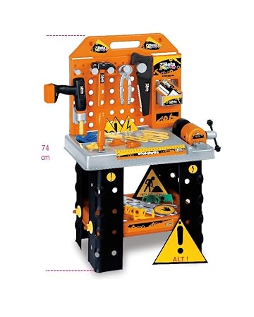 Beta Tools Beta 9547wsk Kinder Work Station Banco Da Lavoro Con Utensili Per Bambini A Partire Da 3 Anni
