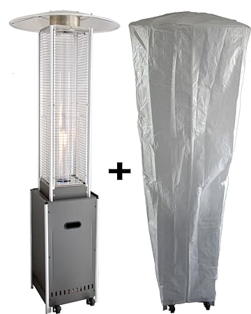 Heizstrahler Terrassenheizer CLASSICO Edelstahl 14kW Heizpilz Heizer