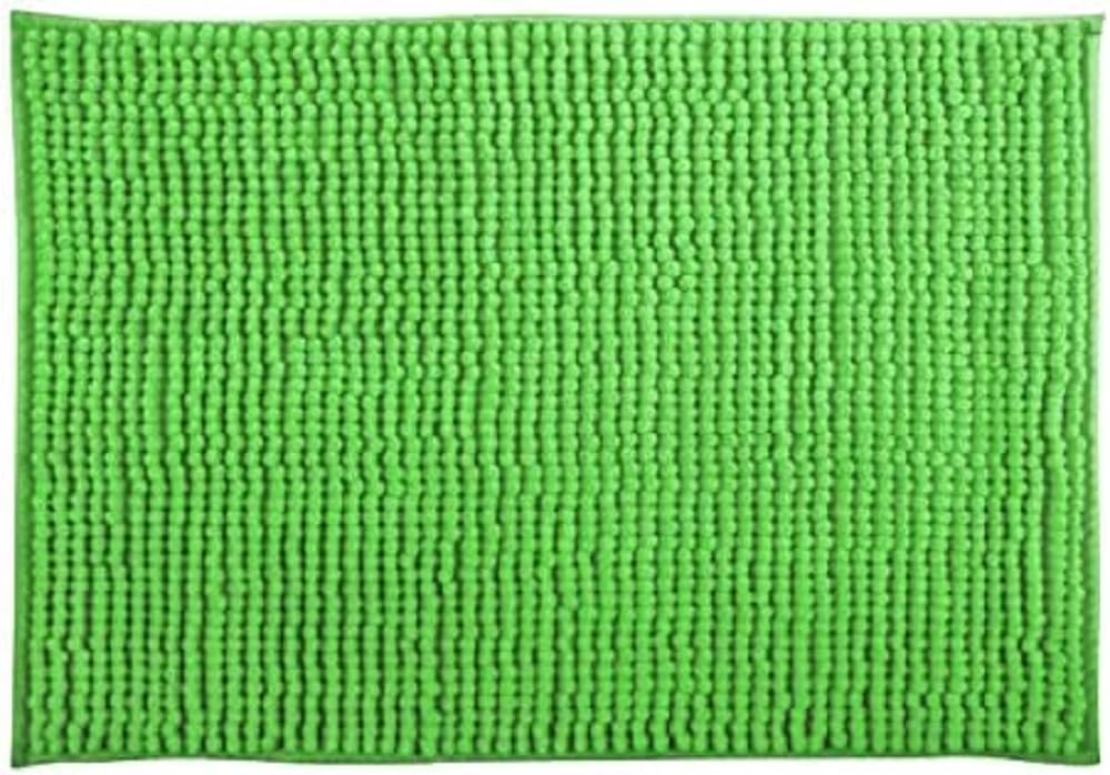 MSV Bath Mat Caterpillar 40 x 60 cm Basil, Green, 40 x 60 cm