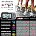 3DTriSport Walking 3D Pedometer with Clip and Strap, Free eBook | 30 Days Memory, Accurate Step Counter, Walking Distance Miles/Km, Calorie Counter, Daily Target Monitor, Exercise Time.