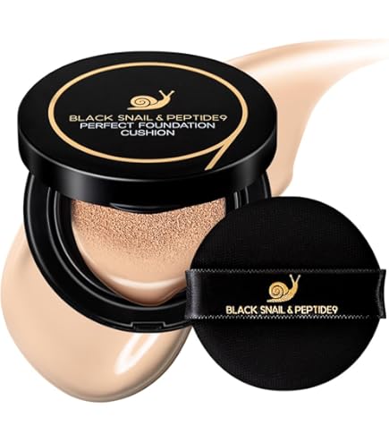 Amazon.com : Farmstay Black Snail & Peptide 9 Perfect Cushion