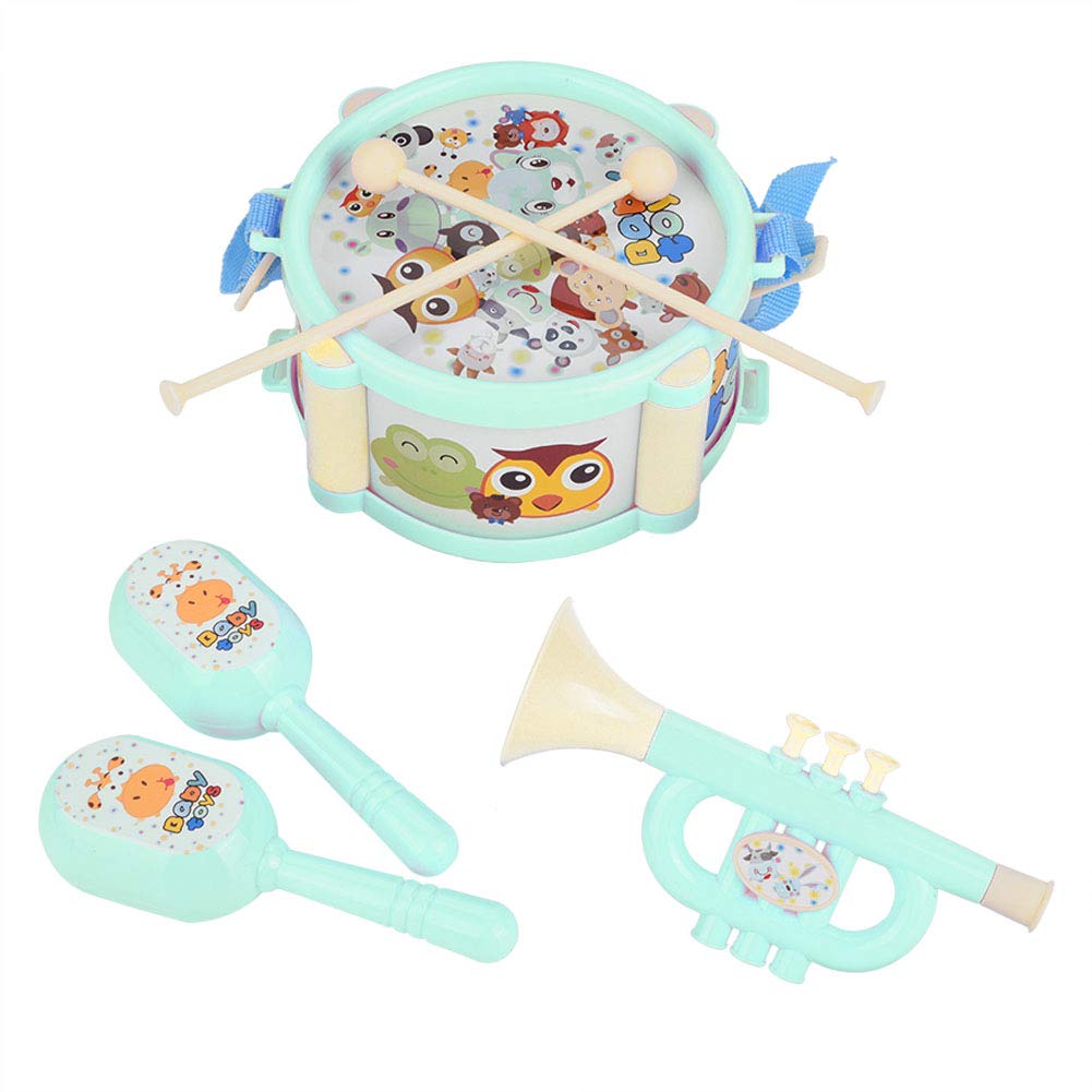 Baby Musical Drum Toys, Kinder Musikinstrumente Sets Spielzeug 6
