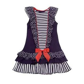 rare editions navy dress