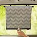 Skip Hop Car Window Shade, Style Driven, 2 Pack, Tonal Chevron