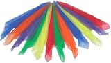 HENGSONG 12pk Belly Dance Juggling Scarves Sensory Toy Baby Toddler Kids 6 view 3