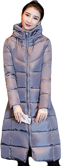 Amazon Mengfan レディース 中綿コート 冬服 フードコート ファー 厚手 防風 無地 ロングコート 防寒着 軽量 あったか アウター 韓国風 ファッション お洒落 ダウン ジャケット コート ジャケット 通販