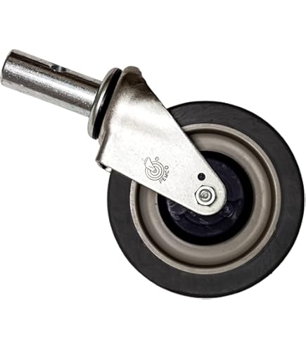 Roue Pivotante Pour Brouette Magliner Gemini - 5 Pouces Polyuréthane - Aluminium Léger - Usage Extérieur