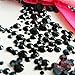 200 pcs 2mm -10mm Jet Black resin faux round Pearls Flatback Mix Size Cabochon *ship with FREE GIFT from GreatDeal68*