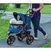 Pet Gear No-Zip AT3 Pet Stroller, Zipperless Entry, Midnight River