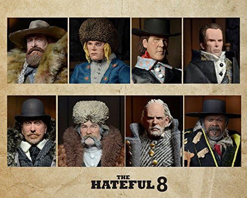 Hateful Eight Movie 8 Clothed Figures Set of 8 The Bounty Hunter by Neca Hateful Eight