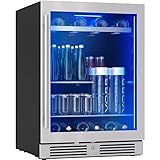 Zephyr Presrv 24 Inch Beverage and Wine Fridge