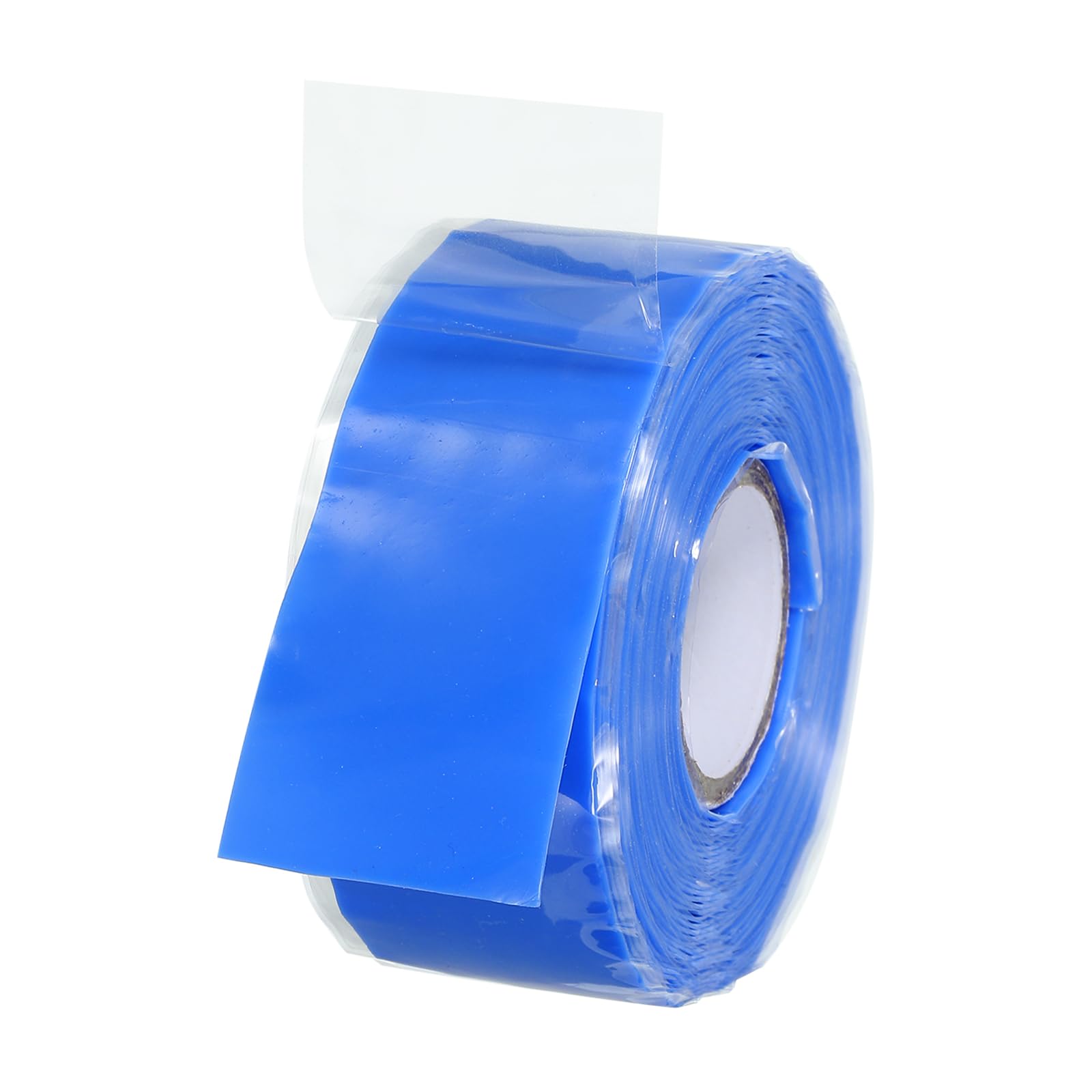 PATIKIL Grip Tape for Handles 1" x17ft, 1 Roll Self-Fusing Silicone Tape for Bike Handles Pull Up Bars Gym Equipment Plumb/Hose/Pipe Leaks Emergency, Blue