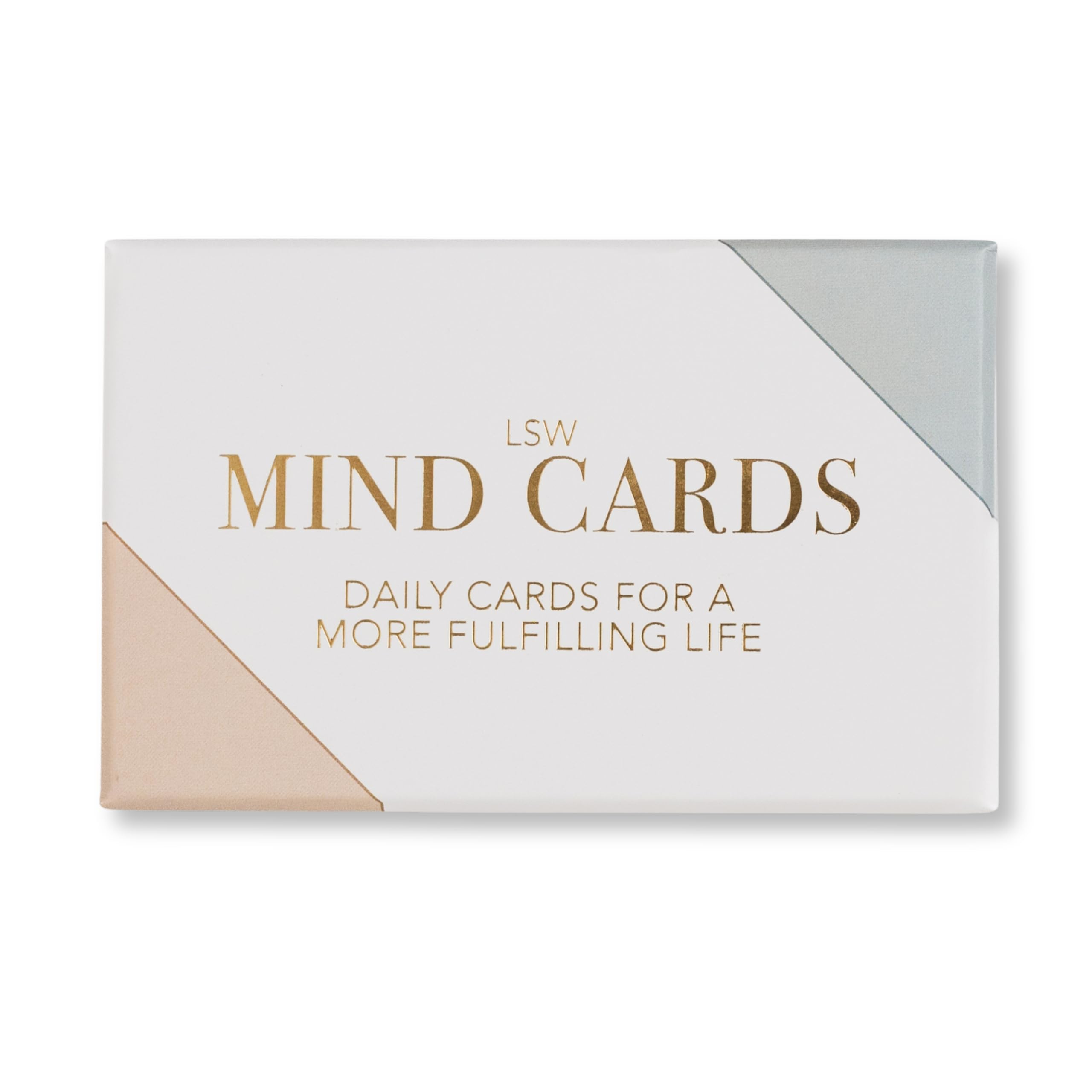LSW London Mind Cards | 45 Cards for Daily Rituals, Gratitude & Journaling for Men and Women | Simple Steps to Positive Habits, Self Care for Busy Lives & Careers — image 1