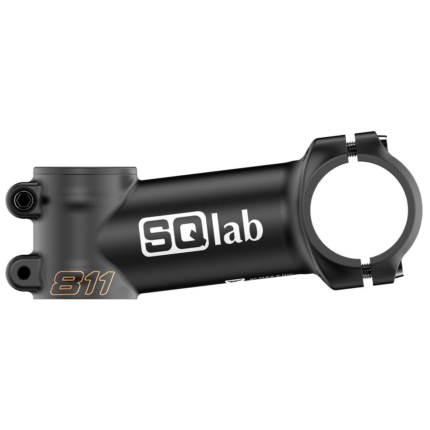 SQlab Unisex - Adult 811 2.1 Bicycle Stem Black 100mm-7°