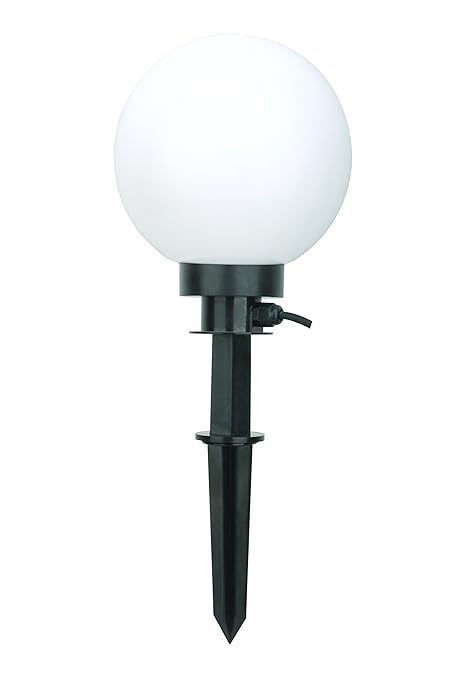 Bella Vita Dapo Gartenlampe Kugelleuchte 20cm Marlon Außenleuchte, Kugelleuchte, Gartenlampe mit Erdspieß Gartenkugel Kugella