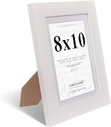 Fabian Clarke London 10x8 White Wood Frame with 8x6 Mount Portrait Landscape view 4
