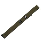 Heart Rate Monitor Chest Strap Replacement for Polar H10 Polar H9 Polar H7, Adjustable HRM Soft Replacement Chest Strap Compatible with Polar Heart Rate Sensor (Green)