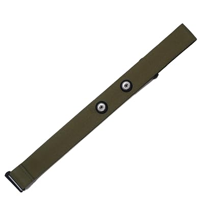 Heart Rate Monitor Chest Strap Replacement for Polar H10 Polar H9 Polar H7, Adjustable HRM Soft Replacement Chest Strap Compatible with Polar Heart Rate Sensor (Green)