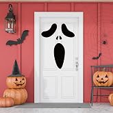 LOMIMOS Halloween Ghost Door Sticker,Halloween Door Decorations Spooky Window Wall Decal for Indoor Outdoor Party Haunted House Supplies