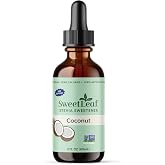 SweetLeaf Stevia Drops Liquid Sweetener, Coconut - 2 Fl Oz, Pack of 1 | Sweet Drops, Organic Stevia Leaf Extract, Zero Calorie, No Erythritol, Sugar Substitute, With Dropper