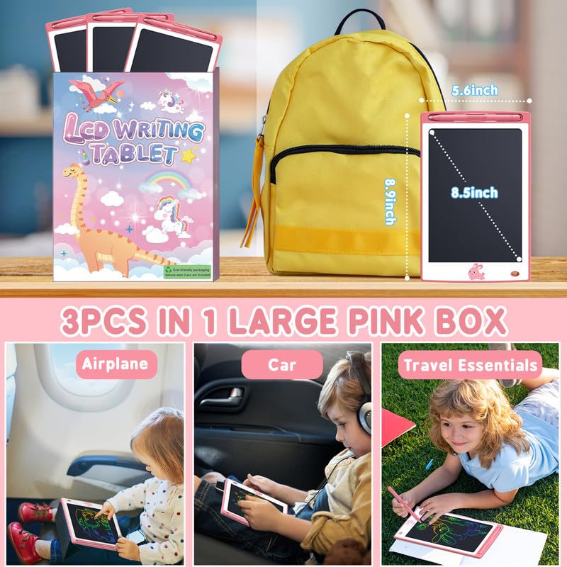 BAVEEL 3 Pcs in 1 Pack LCD Writing Tablets for