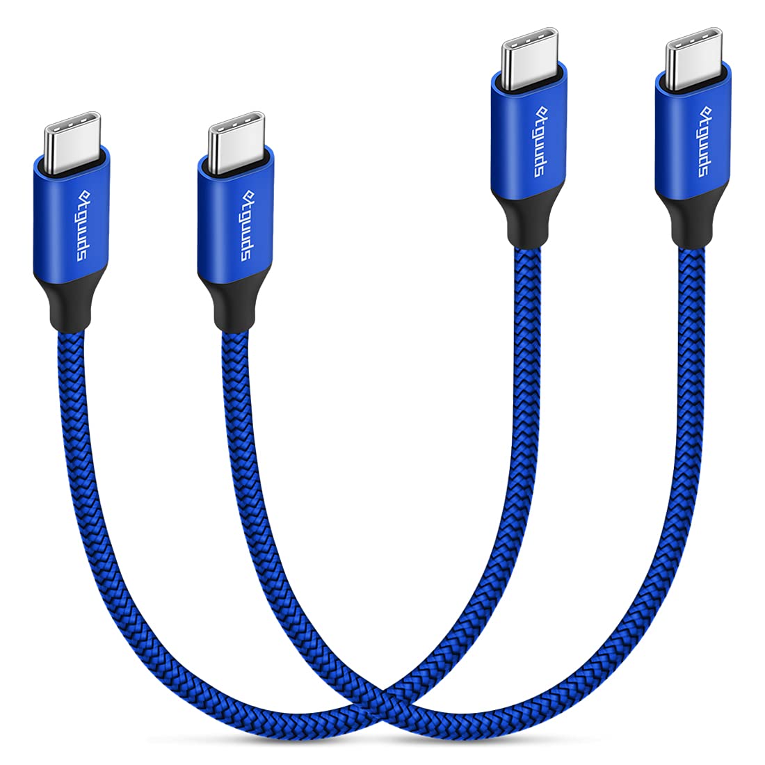 Photo 1 of etguuds USB C to USB C Cable 1ft, 2-Pack 60W USBC to USBC Cord, Type C to C Charger Cable Fast Charging for iPhone 17 16 15 Pro Max Plus Air, Samsung Galaxy S25 S24 S23, for MacBook/iPad, Pixel