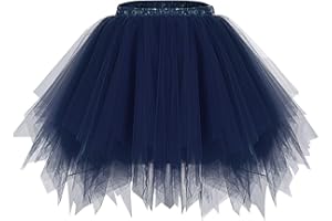 Bridesmay Women's Tutu Skirt 2025 50s Vintage Ballet Bubble Dance Skirts for Cosplay Party