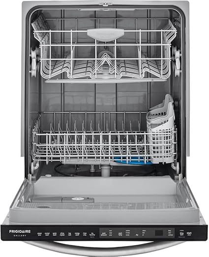 frigidaire top control dishwasher