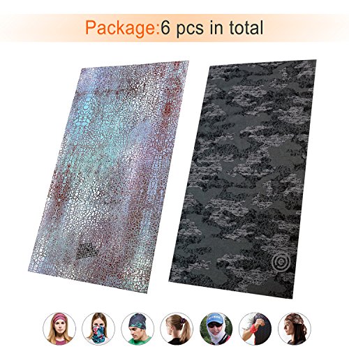 image for JOEYOUNG Headwear, Bandana, Neck Gaiter, Head Wrap, Headband for Men a