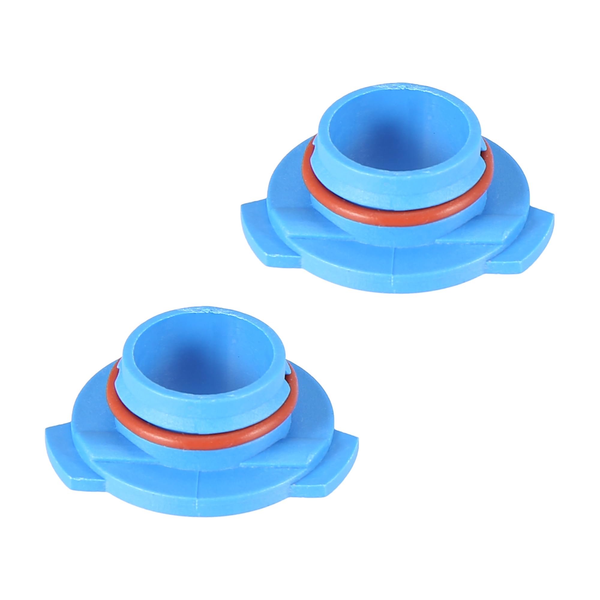 Photo 1 of X AUTOHAUX 2pcs 9005 HB3 LED Headlight Adapter Base Bulb Sockets Retainer Holder Universal for Car Blue