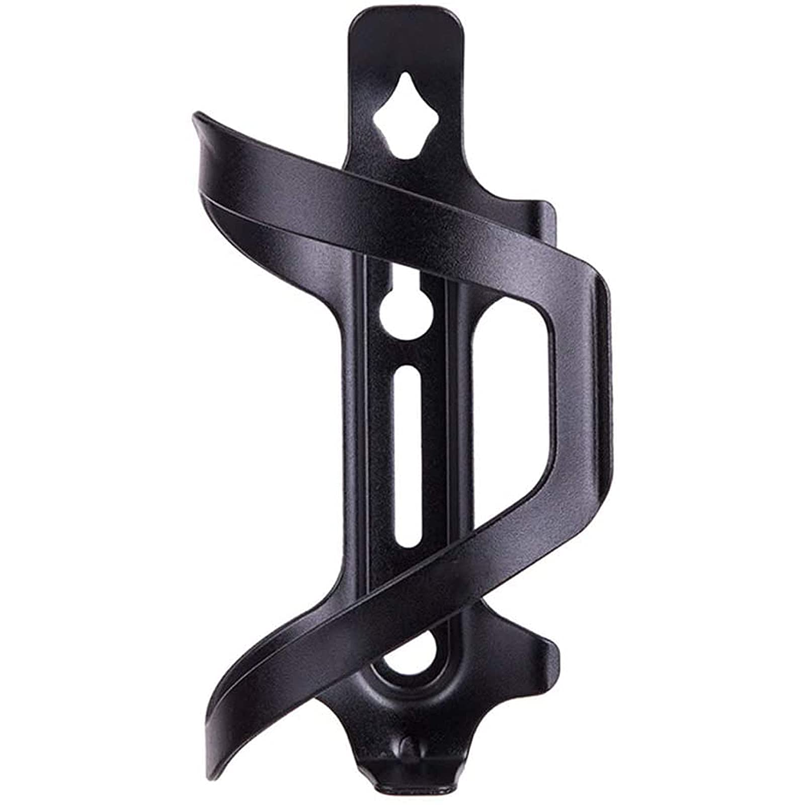 Side Entry Bottle Cage Light Durable Bicycle Spiral Bottle Cage Bike Water Cup Racks Display Holder Black