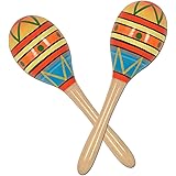 Beistle 60951-8 Fiesta Maracas, 8", 2 Pack