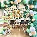 Felice Arts Forest Theme Party Balloons, 166 Pcs Green Balloon Garland Arch Kit for Jungle Safari 1st Birthday, Baby Shower, Wedding, Children's Day Party Decoration