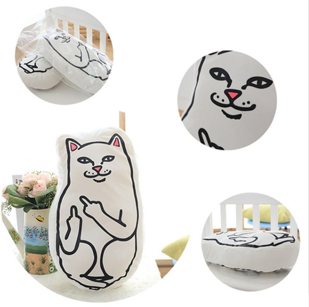 Amazon いやらしい猫ちゃん ニャンコ ぬいぐるみ 抱き枕 だきぐるみ クリスマス プレゼント ふわふわ 暖かい お誕生日 祝い 置物 46 26cm ぬいぐるみ おもちゃ