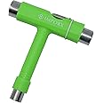 All in One Skate T/Y Tool Skateboard Tool, Multi-Function and Portable Skate Tool for Peny Borad and Longboard Screwdriver (Green T)