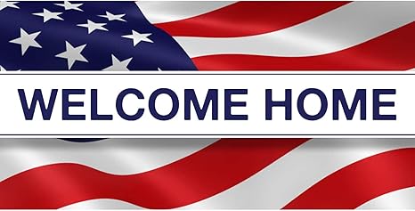 Amazon Com Banner Buzz Make It Visible Welcome Home Us Army