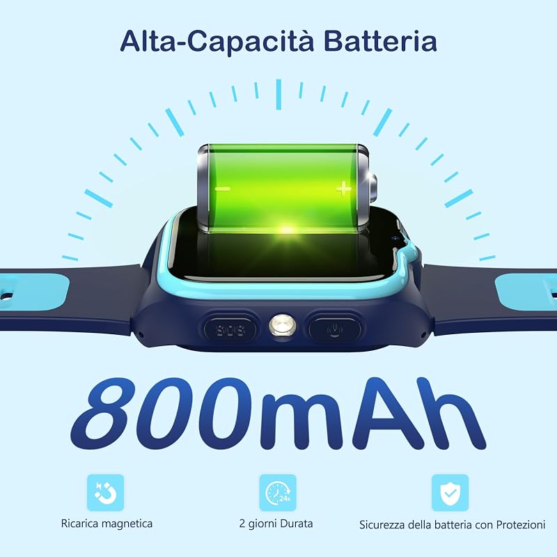 Smartwatch Bambini con SIM 4G — foto 4 di 8